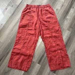 100% linen pants